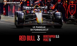 Sainz fa risorgere la Ferrari. Mercedes spreca, Red Bull crolla: le pagelle del GP di Singapore  - Sainz fa risorgere la Ferrari. Mercedes spreca, Red Bull crolla: le pagelle del GP di Singapore 