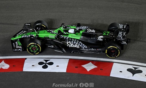 Sauber a Las Vegas: il venerdì tra passi avanti e imprevisti 