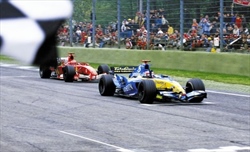 Schumacher-Alonso, il passaggio di testimone: Imola 2005