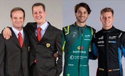Schumacher e Barrichello, ritorno al passato: i figli saranno compagni nel WEC