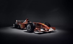 Schumacher, la monoposto del 2002 sarà messa all'asta: tutti i dettagli