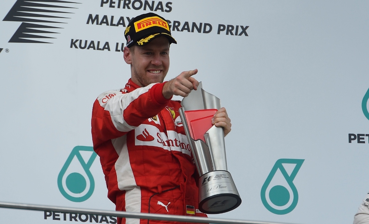 Vettel vince in Malesia 2015