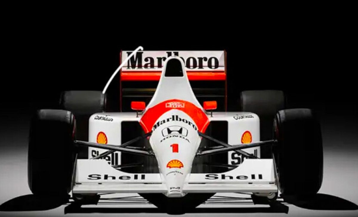 Senna: è in vendita la sua iconica McLaren MP4/6