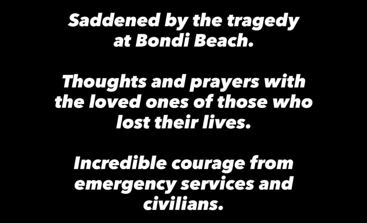 Sidney, attentato a Bondi Beach: il messaggio social di Oscar Piastri 