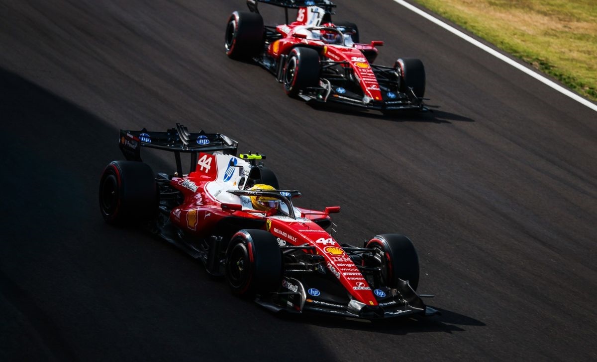 Ferrari, hamilton, leclerc