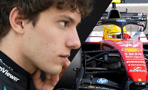 Test, Antonelli molla il casco e cambia mestiere: «Ferrari buona, ma ha sottosterzo» - Test, Antonelli molla il casco e cambia mestiere: «Ferrari buona, ma ha sottosterzo»