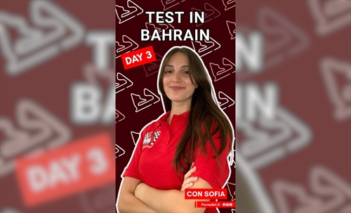 Test Bahrain: la terza giornata in 90 secondi