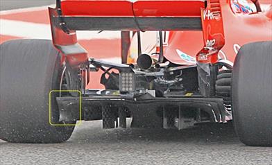 TEST F1 - GIORNO 1: il diffusore della FERRARI SF71H è una evoluzione di quello provato ad Abu Dhab - TEST F1 - GIORNO 1: il diffusore della FERRARI SF71H è una evoluzione di quello provato ad Abu Dhab