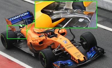 TEST F1 - GIORNO 4: la sospensione posteriore della McLAREN crea parecchio interesse... - TEST F1 - GIORNO 4: la sospensione posteriore della McLAREN crea parecchio interesse...