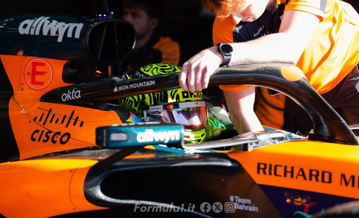 Test Pirelli: i problemi non mollano la McLaren, Norris batte Antonelli al Nurburgring