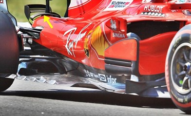 Test Ungheria: sulla Ferrari SF70H un nuovo diffusore per aumentare l'efficienza aerodinamica