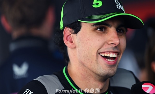 Tutta l'emozione di Bortoleto: «Darò il massimo davanti al mio pubblico»