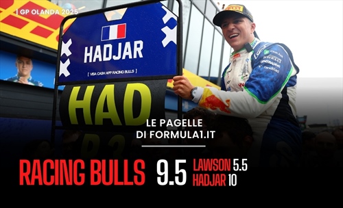 Tutto storto per la Ferrari, Piastri allunga in Olanda. Hadjar top: le pagelle del GP - Tutto storto per la Ferrari, Piastri allunga in Olanda. Hadjar top: le pagelle del GP
