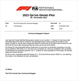 UFFICIALE - Ancora una penalità sulla griglia di partenza in Qatar, questa volta per Sergio Perez - UFFICIALE - Ancora una penalità sulla griglia di partenza in Qatar, questa volta per Checo