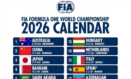 UFFICIALE - Calendario F1 2026: Madrid pronta al debutto. Svelato il futuro di Imola