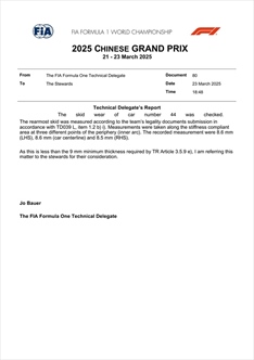 UFFICIALE - Disastro Ferrari: anche Hamilton rischia la squalifica - UFFICIALE - Disastro Ferrari: anche Hamilton rischia la squalifica
