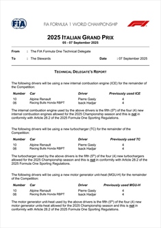 UFFICIALE - Due piloti partiranno dalla pitlane a Monza, violato il parco chiuso - UFFICIALE - Due piloti partiranno dalla pitlane a Monza, violato il parco chiuso