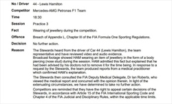 UFFICIALE - GP Singapore, Hamilton assolto dai commissari nonostante le prove video: il comunicato - UFFICIALE - GP Singapore, Hamilton assolto dai commissari nonostante le prove video: il comunicato