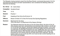 UFFICIALE - La decisione dei commissari sugli impeding di Sainz e Stroll - UFFICIALE - La decisione dei commissari sugli impeding di Sainz e Stroll