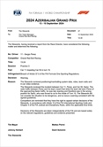 UFFICIALE - La decisione della FIA su Pérez - UFFICIALE - La decisione della FIA su Pérez