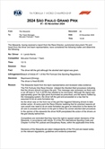 UFFICIALE - La decisione della FIA sui piloti investigati: fioccano sanzioni - UFFICIALE - La decisione della FIA sui piloti investigati: fioccano sanzioni