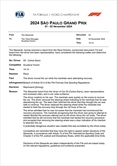 UFFICIALE - La decisione della FIA sui piloti investigati: fioccano sanzioni - UFFICIALE - La decisione della FIA sui piloti investigati: fioccano sanzioni