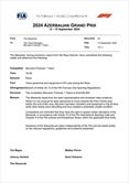 UFFICIALE - La decisione della FIA sull'infrazione della McLaren - UFFICIALE - La decisione della FIA sull'infrazione della McLaren