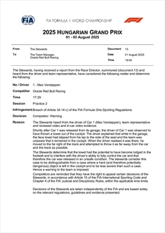 UFFICIALE - La decisione della FIA sull'ingenuità di Verstappen - UFFICIALE - La decisione della FIA sull'ingenuità di Verstappen