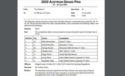 UFFICIALE - La decisione sui 7 team-radio sospetti. Vettel fa infuriare la FIA: penalizzato - UFFICIALE - La decisione sui 7 team-radio sospetti. Vettel fa infuriare la FIA: penalizzato