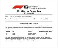 UFFICIALE - La FIA rilascia un aggiornamento sulle componenti sostituite dai team. Anomalia Max - UFFICIALE - Le componenti cambiate dai team. Verstappen al limite