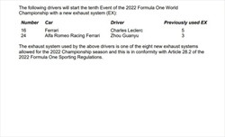 UFFICIALE - Nuovi elementi power unit sulle Ferrari: la situazione di Leclerc e Sainz - UFFICIALE - Nuovi elementi power unit sulle Ferrari: la situazione di Leclerc e Sainz
