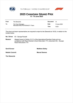 UFFICIALE - Russell richiamato dalla FIA: il motivo dell'investigazione - UFFICIALE - Russell richiamato dalla FIA: il motivo dell'investigazione