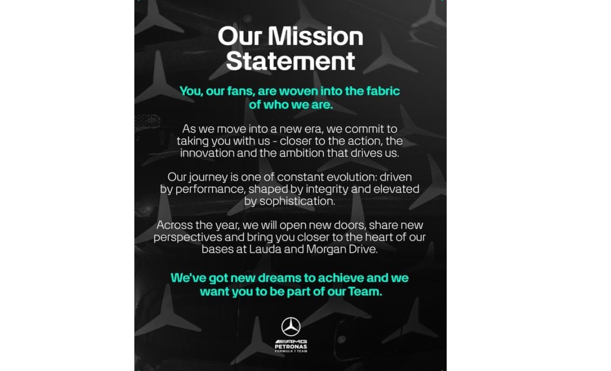 Mercedes, Lauda Drive, Morgan Drive