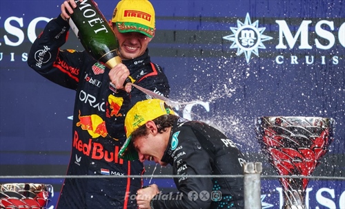 Un podio da campioni (presenti e futuri) - Un podio da campioni (presenti e futuri)