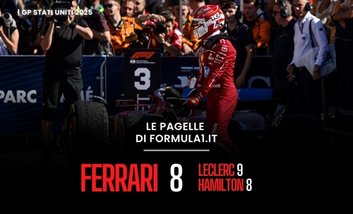 Verstappen cannibale ad Austin, Ferrari reagisce. Crisi McLaren: le pagelle del GP  - Verstappen cannibale ad Austin, Ferrari reagisce. Crisi McLaren: le pagelle del GP 