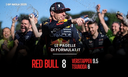 Verstappen domina ad Imola, nel giorno della prova d'orgoglio Ferrari: le pagelle del GP  - Verstappen domina ad Imola, nel giorno della prova d'orgoglio Ferrari: le pagelle del GP 