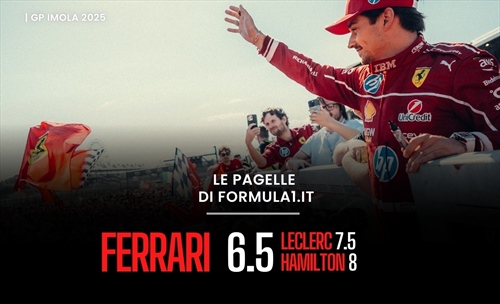 Verstappen domina ad Imola, nel giorno della prova d'orgoglio Ferrari: le pagelle del GP  - Verstappen domina ad Imola, nel giorno della prova d'orgoglio Ferrari: le pagelle del GP 