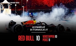 Verstappen e Red Bull chiudono al top, Mercedes batte Ferrari: le pagelle del GP di Abu Dhabi - Verstappen e Red Bull chiudono al top, Mercedes batte Ferrari: le pagelle del GP di Abu Dhabi