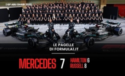 Verstappen e Red Bull chiudono al top, Mercedes batte Ferrari: le pagelle del GP di Abu Dhabi - Verstappen e Red Bull chiudono al top, Mercedes batte Ferrari: le pagelle del GP di Abu Dhabi
