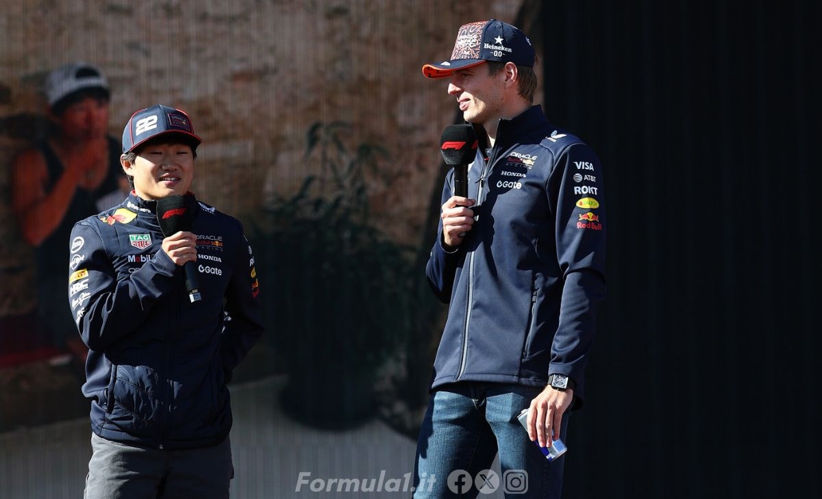 Verstappen e Tsunoda, obiettivi chiari nel tempio della velocità