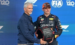 Verstappen furia sotto la pioggia, ma non si sbilancia sulla gara