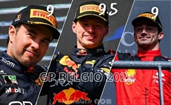 Verstappen leader Maximo, Ferrari rialza la testa: le pagelle del GP del Belgio - Verstappen leader Maximo, Ferrari rialza la testa: le pagelle del GP del Belgio