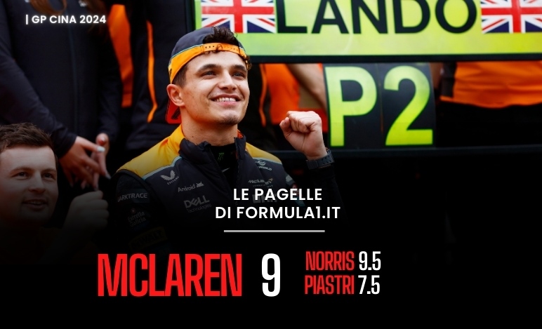 Verstappen's private leader in China, McLaren sinks Ferrari: GP report cards 