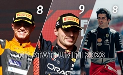 Verstappen lotta e vince. Hamilton e Leclerc squalificati. Le pagelle del GP degli Stati Uniti - Verstappen lotta e vince. Hamilton e Leclerc squalificati. Le pagelle del GP degli Stati Uniti
