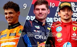 Verstappen soffre ma vince a Imola, Mclaren fa paura. Ferrari rimandata: le pagelle del GP 