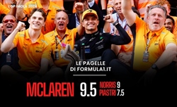 Verstappen soffre ma vince a Imola, Mclaren fa paura. Ferrari rimandata: le pagelle del GP  - Verstappen soffre ma vince a Imola, Mclaren fa paura. Ferrari rimandata: le pagelle del GP 