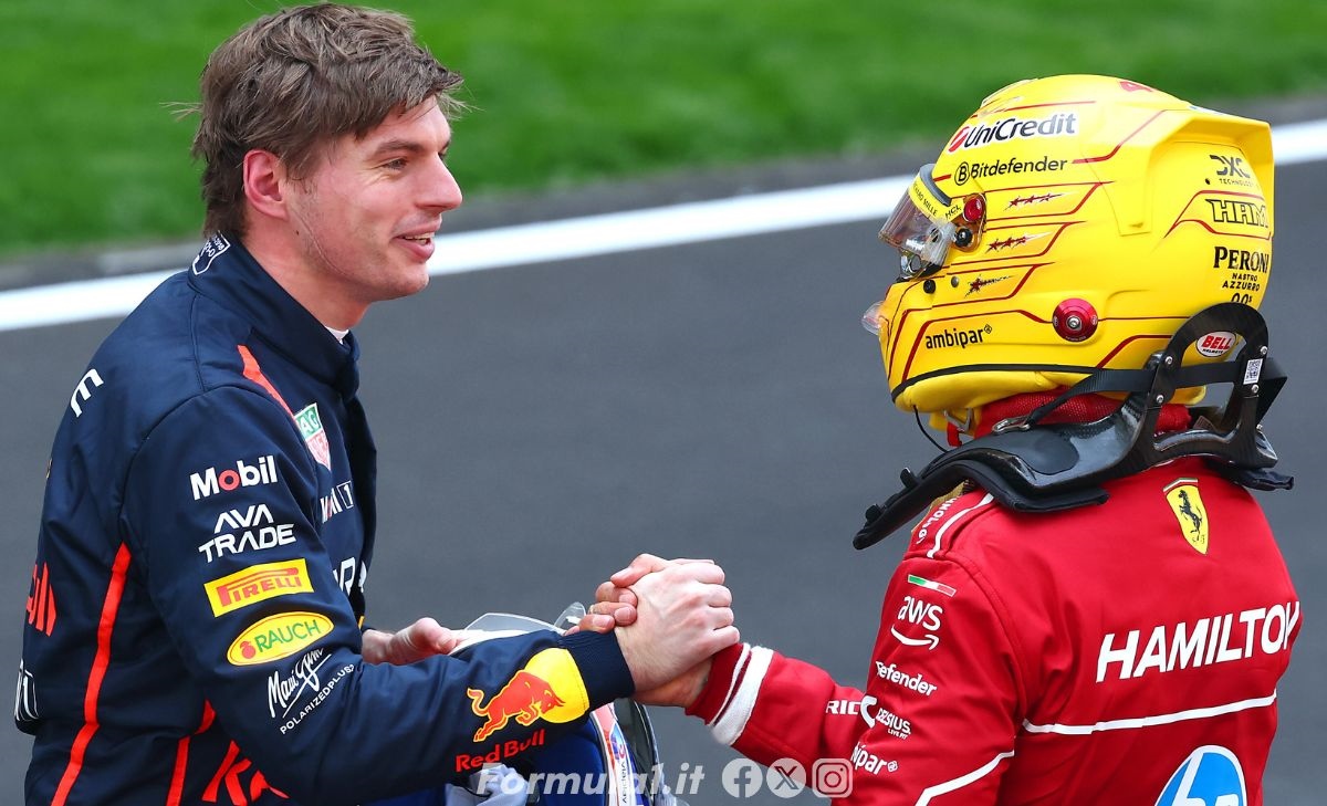 Verstappen sorprende: «Hamilton? Fa male vederlo così»