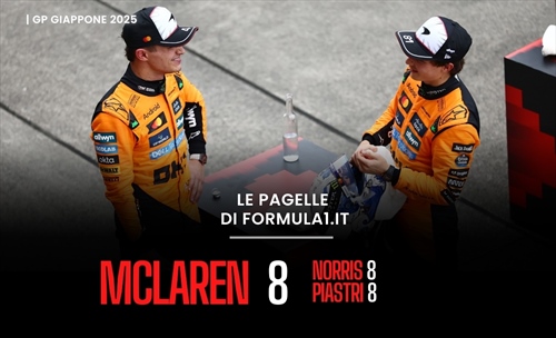 Verstappen superlativo a Suzuka, McLaren spreca. Ferrari, una comparsa: i giudizi del GP  - Verstappen superlativo a Suzuka, McLaren spreca. Ferrari, una comparsa: i giudizi del GP 