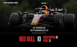 Verstappen surclassa tutti a Spielberg, Ferrari torna davanti: le pagelle del GP d'Austria  - Verstappen surclassa tutti a Spielberg, Ferrari torna davanti: le pagelle del GP d'Austria 