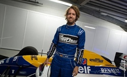 Vettel a Silverstone con la Williams di Mansell: «Non cercherò il limite con la mia ''red five''»